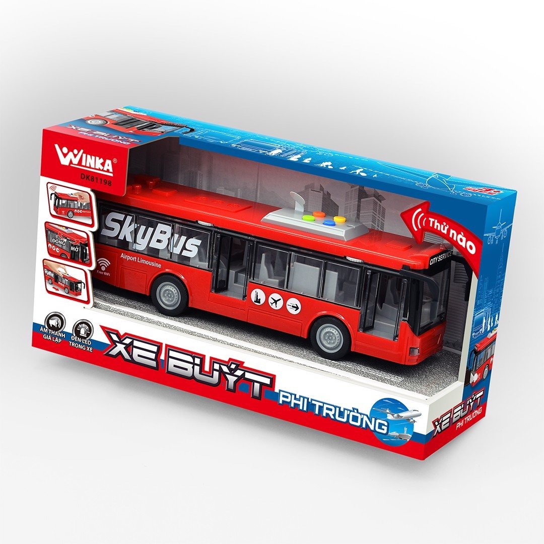 Đồ Chơi Duka: Xe Buýt Phi Trường DK81198