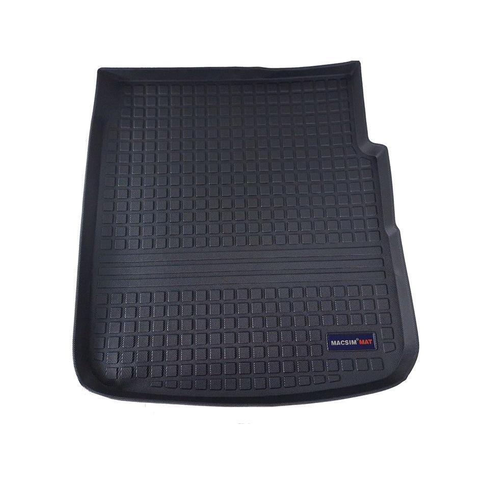 Thảm lót cốp xe ô tô Audi A7 2011-2018 nhãn hiệu Macsim chất liệu TPV cao cấp màu đen