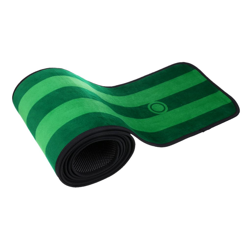 10' x 1' Non-slip Indoor Outdoor Practice Golf Putting Green Mat Golf Training Aid
