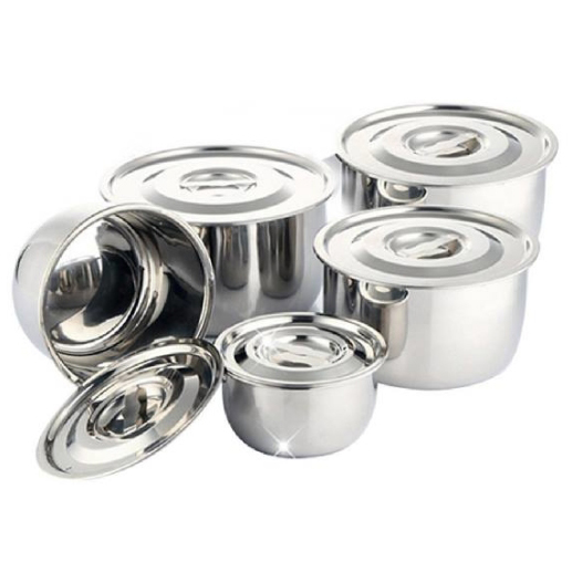 Bộ 8 nồi inox đa năng FAMILY KITCHEN có nắp đậy