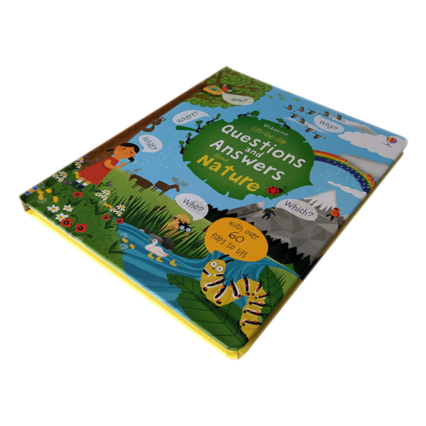 Hình ảnh Sách tương tác tiếng Anh - Usborne Lift the Flap Questions and Answers about Nature