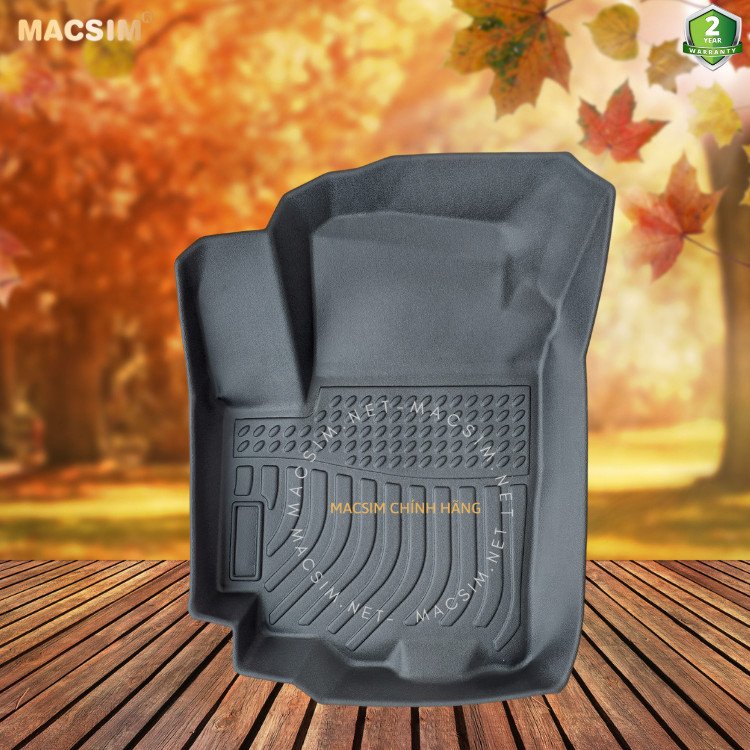 Thảm lót sàn xe ô tô Suzuki Vitara 2015-2020 (sd) Nhãn hiệu Macsim chất liệu nhựa TPE cao cấp màu đen