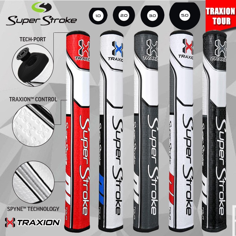 Grip gậy golf Putter bọc cán gậy super stroke chống trượt êm tay