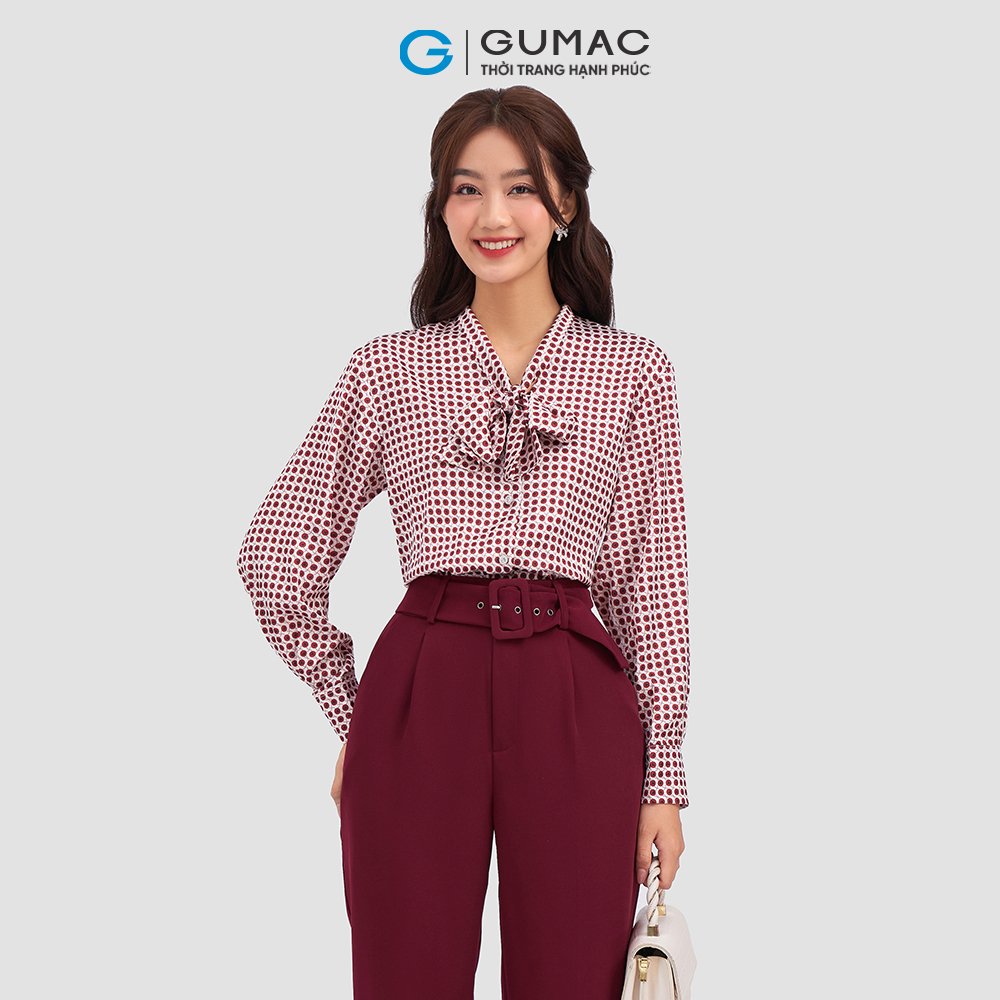 Quần baggy GUMAC LQ1111 phối đai cách điệu