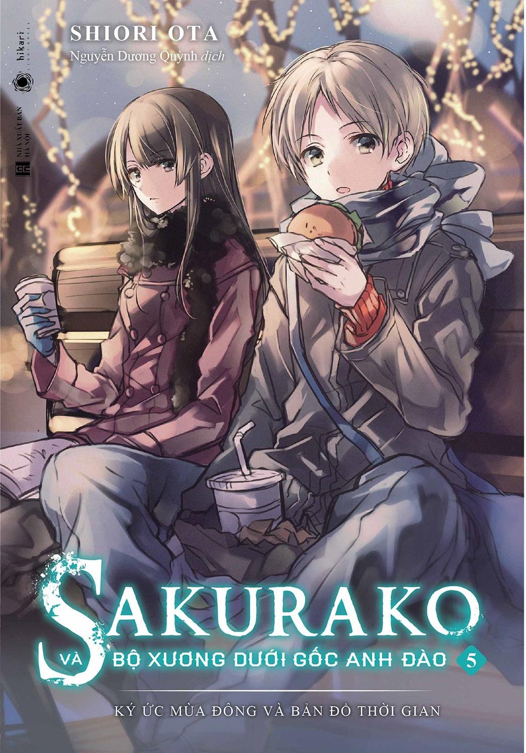 Sách Sakurako Và Bộ Xương Dưới Gốc Anh Đào 5 - Ký Ức Mùa Đông Và Bản Đồ Thời Gian [Tặng Kèm Bookmark]
