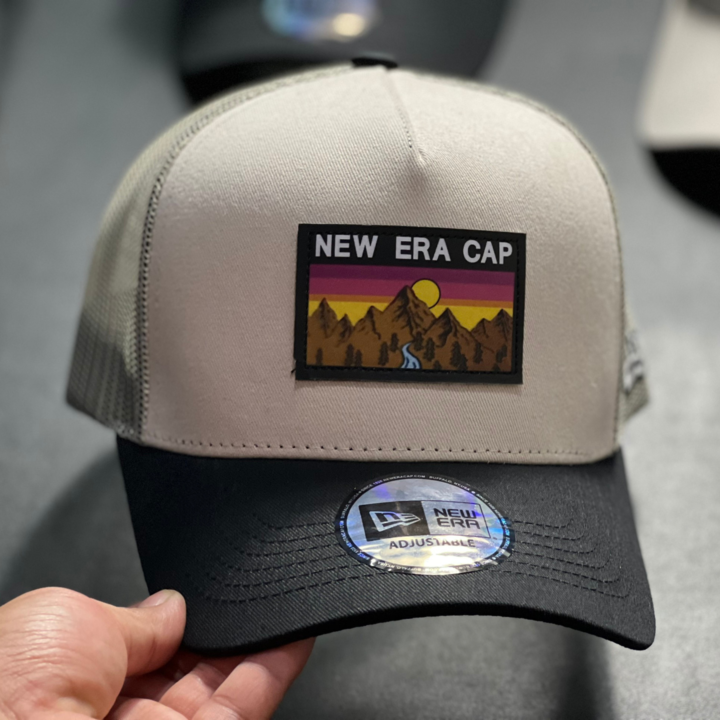 Nón kết, mũ lưỡi trai Mountains vải kaki phối lưới form chuẩn thời trang cao cấp cực ngầu