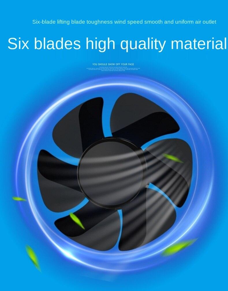 Quạt Làm Mát Tích Hợp Quạt Xoay 360 Độ 12v / 24v Cho Xe Hơi