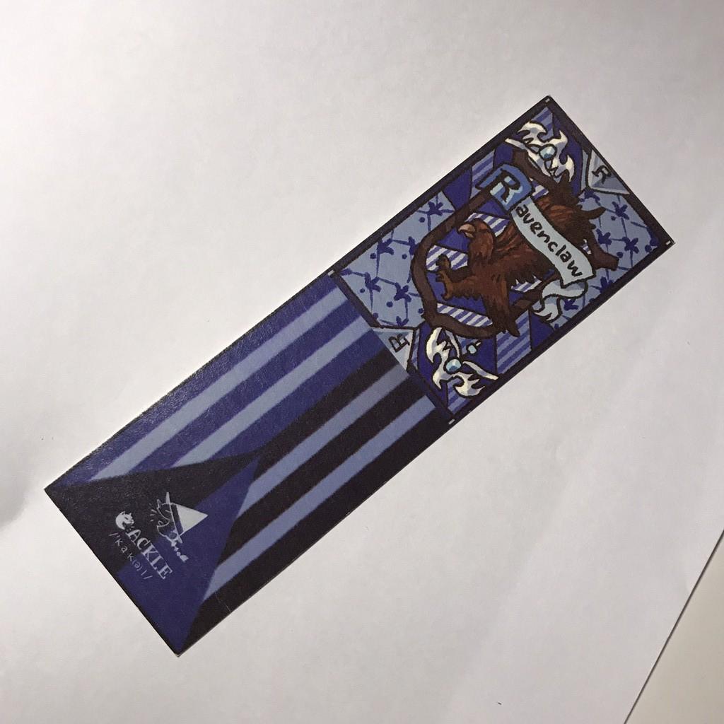 Kẹp sách 4 Nhà trường Hogward Harry Potter l Zip A1 l Bookmark 4 Houses