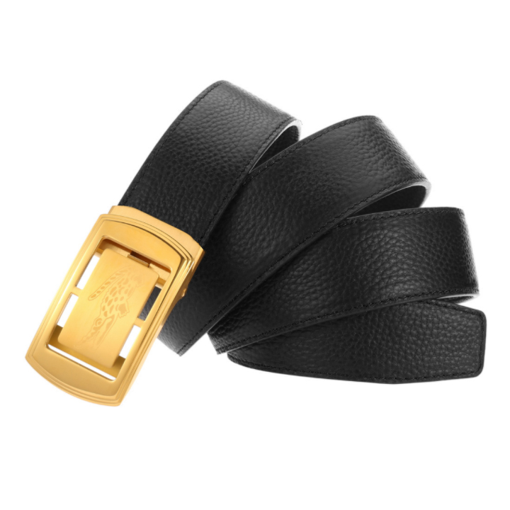 Dây Nịt Nam SAM Leather SFDN141 - Thắt Lưng Nam Da Bò Cao Cấp/ Mặt Khoá Thắt Lưng Inox Không Gỉ, Men's belts