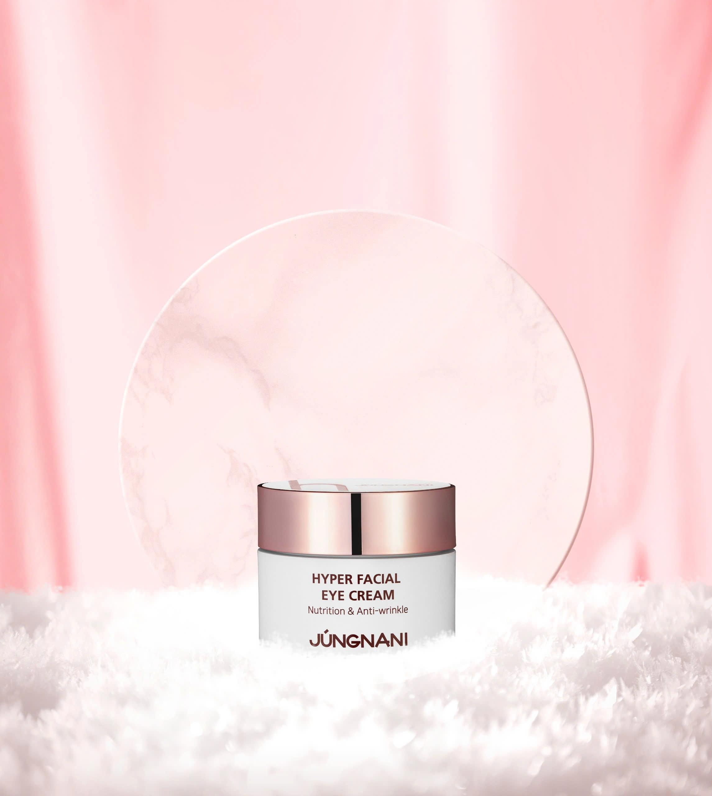 Kem mắt JUNGNANI Hyper Facial Eye Cream dưỡng sáng da vùng mắt chống nếp nhăn, tan bọng Hàn Quốc 30ml