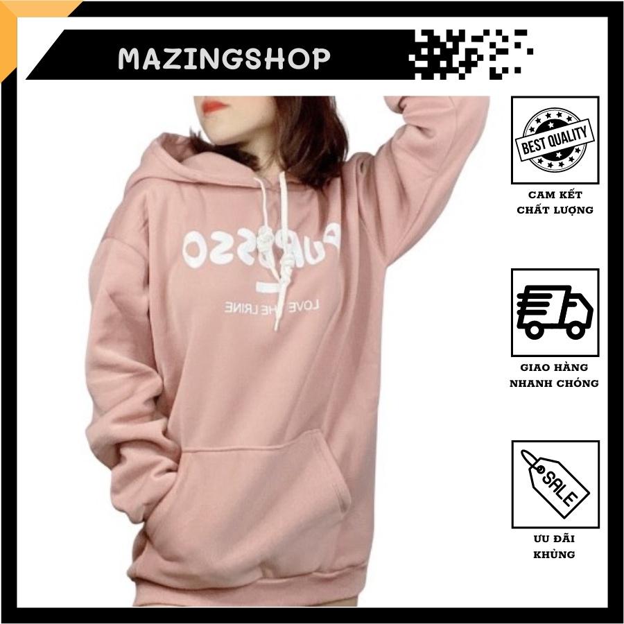 Free Ship - Áo Khoác Nỉ Hoodie PURBSSO KNN36 - KNN36 - Đen