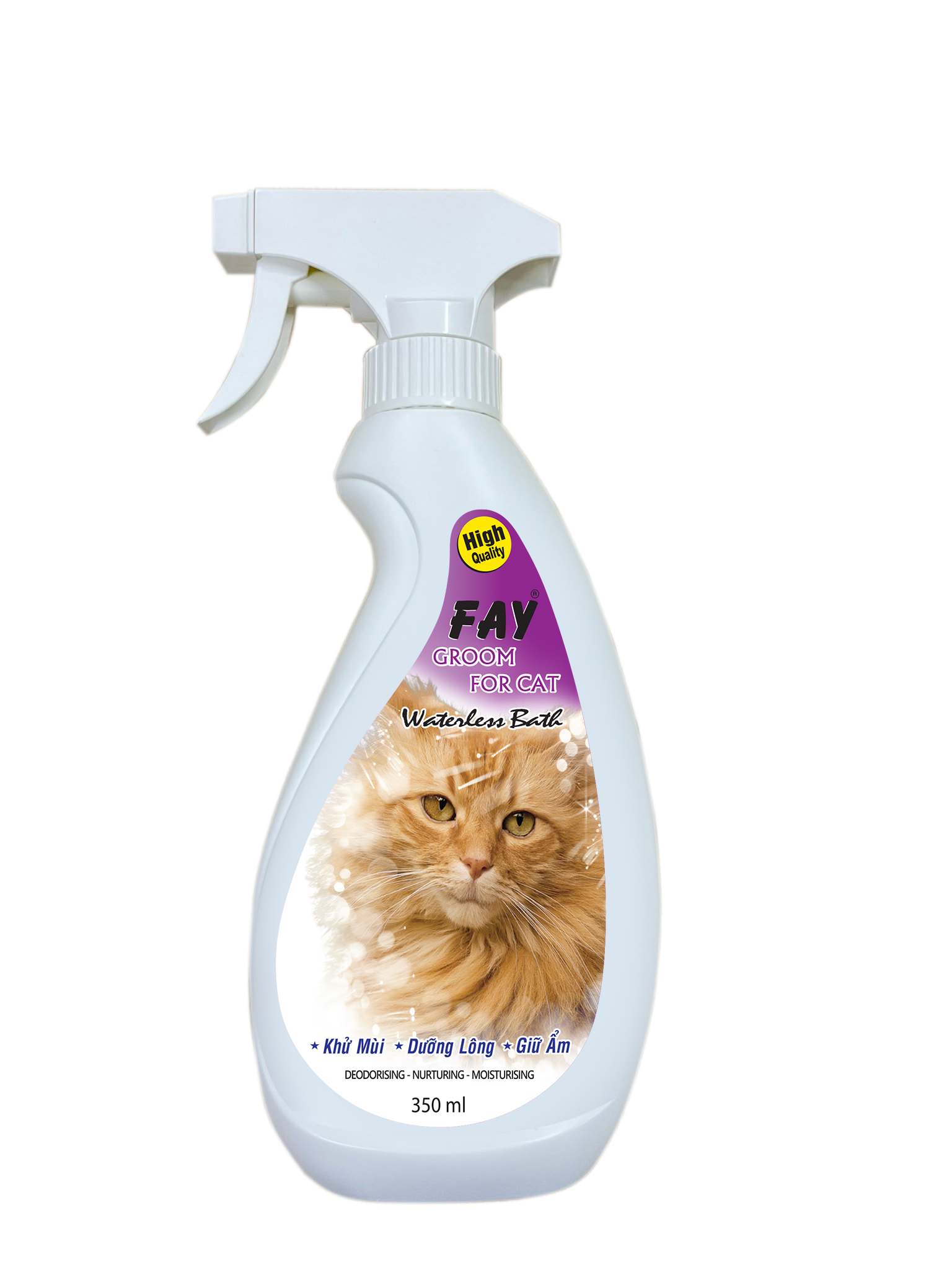 Khử Mùi Fay Groom For Cat 350ml