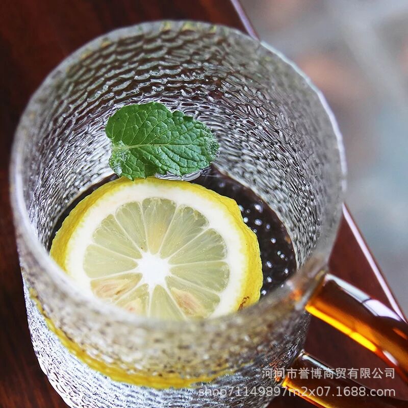 Ly Thủy Tinh Kiểu Dáng Nhật Bản Cao Cấp Chịu Nhiệt Thể Tích 550ml