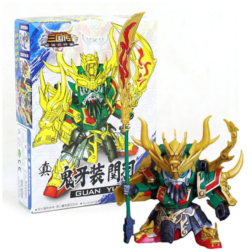 Đồ chơi lắp ghép mô hình Robot Gundam tướng Guan Yu và Xu Zhu - Gundam Tam Quốc Diễn Nghĩa