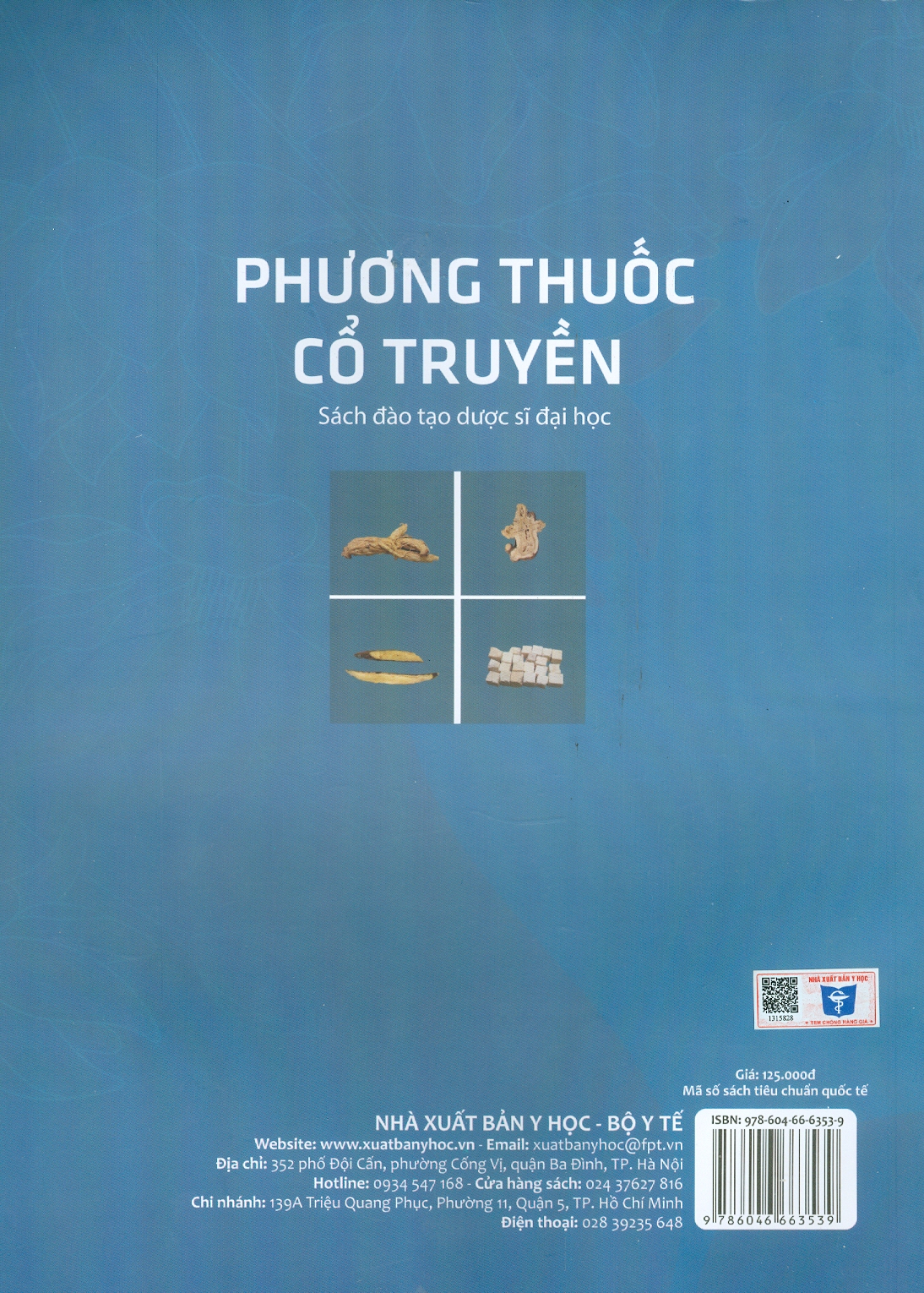 Phương Thuốc Cổ Truyền (Sách đào tạo dược sĩ đại học)