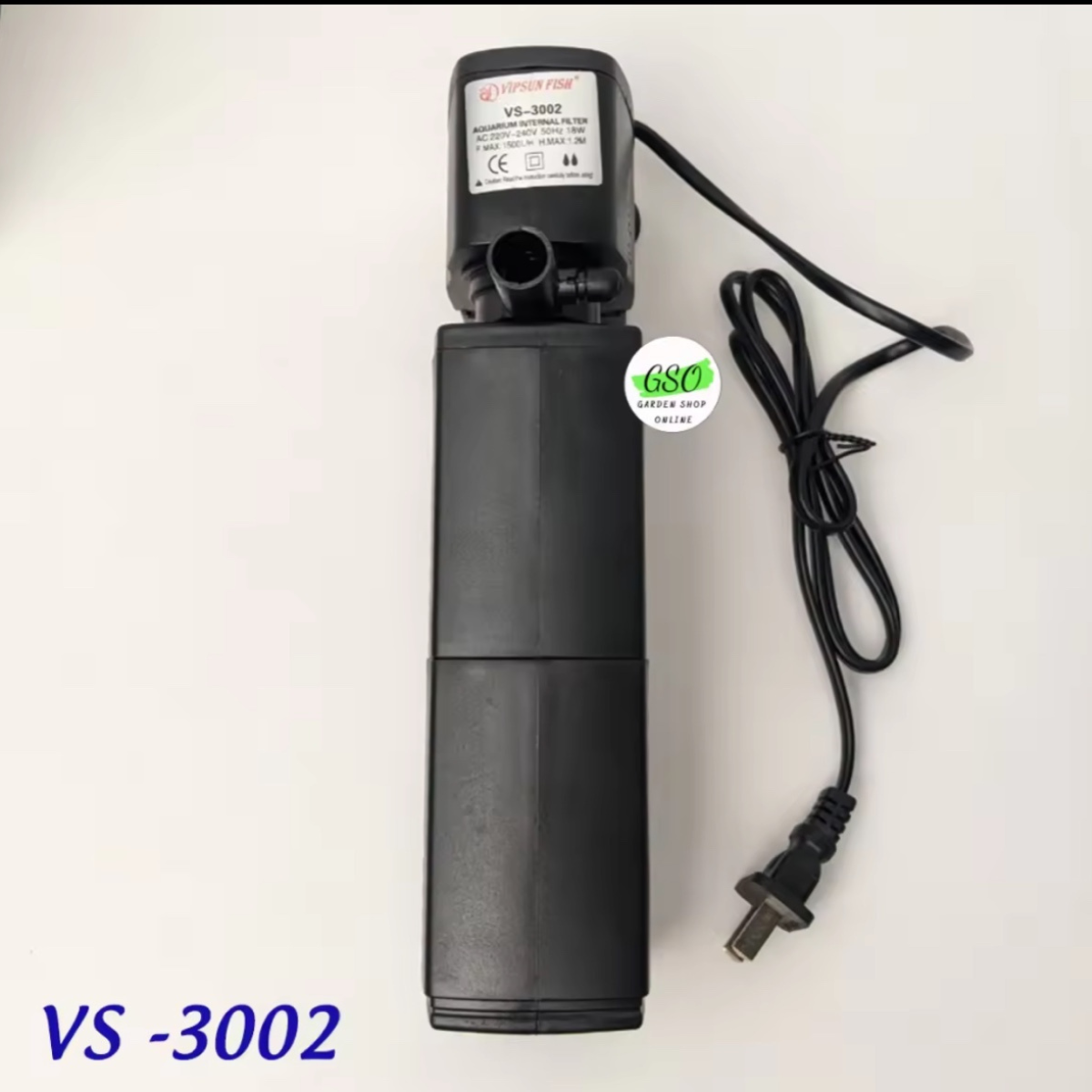 Lọc đứng Vipsun Vs-3002 máy lọc nước và tạo oxy cho hồ cá