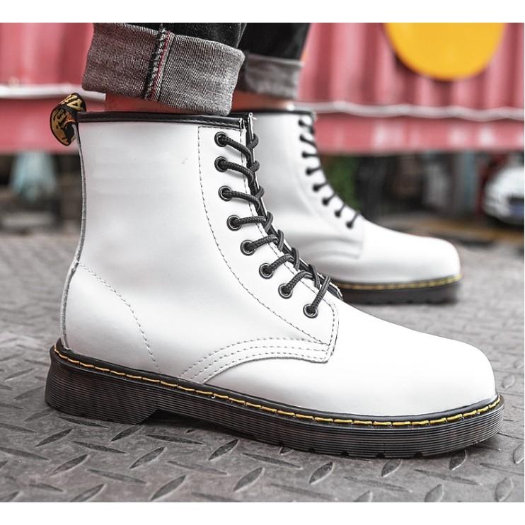 Giày Bốt Nữ Dr Marten Da Bò Cao Cấp Mã G2T