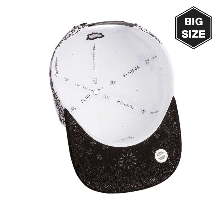 PREMI3R Mũ snapback  FLIPPER Rubber Paisley Mũ lưỡi trai phong cách hàn quốc nón thương hiệu chính hãng