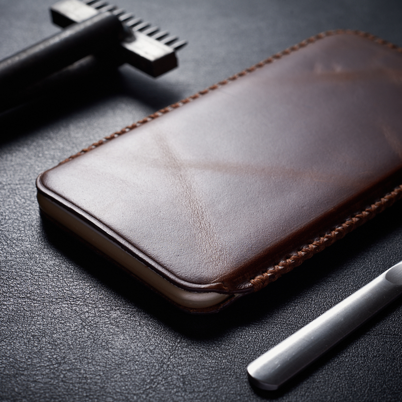 Bao Da Rút dành cho Iphone 11 Pro Max Luxury Handmade Da Bò Thật