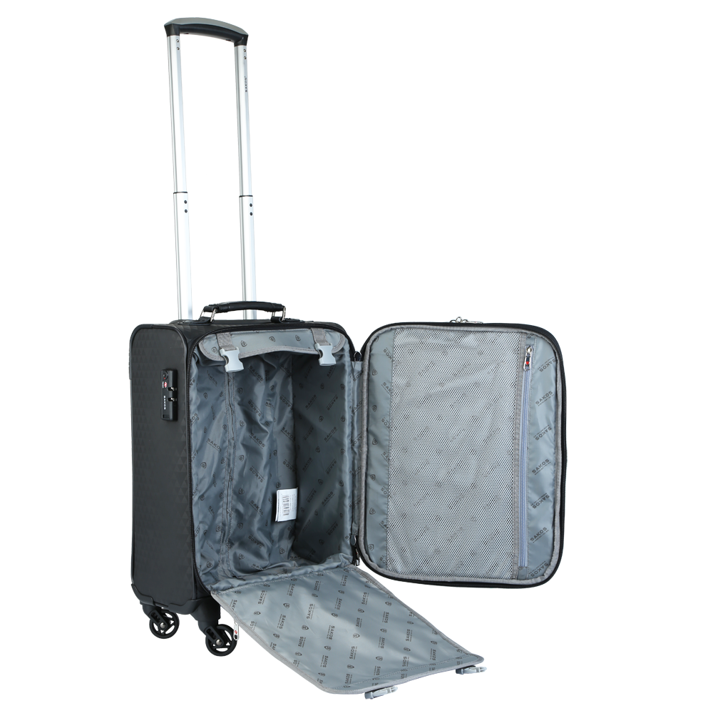Vali Kéo Vải Doanh Nhân SAKOS LAVISTA 4.5FG - Xách Tay - Vải Oxford Trượt Nước