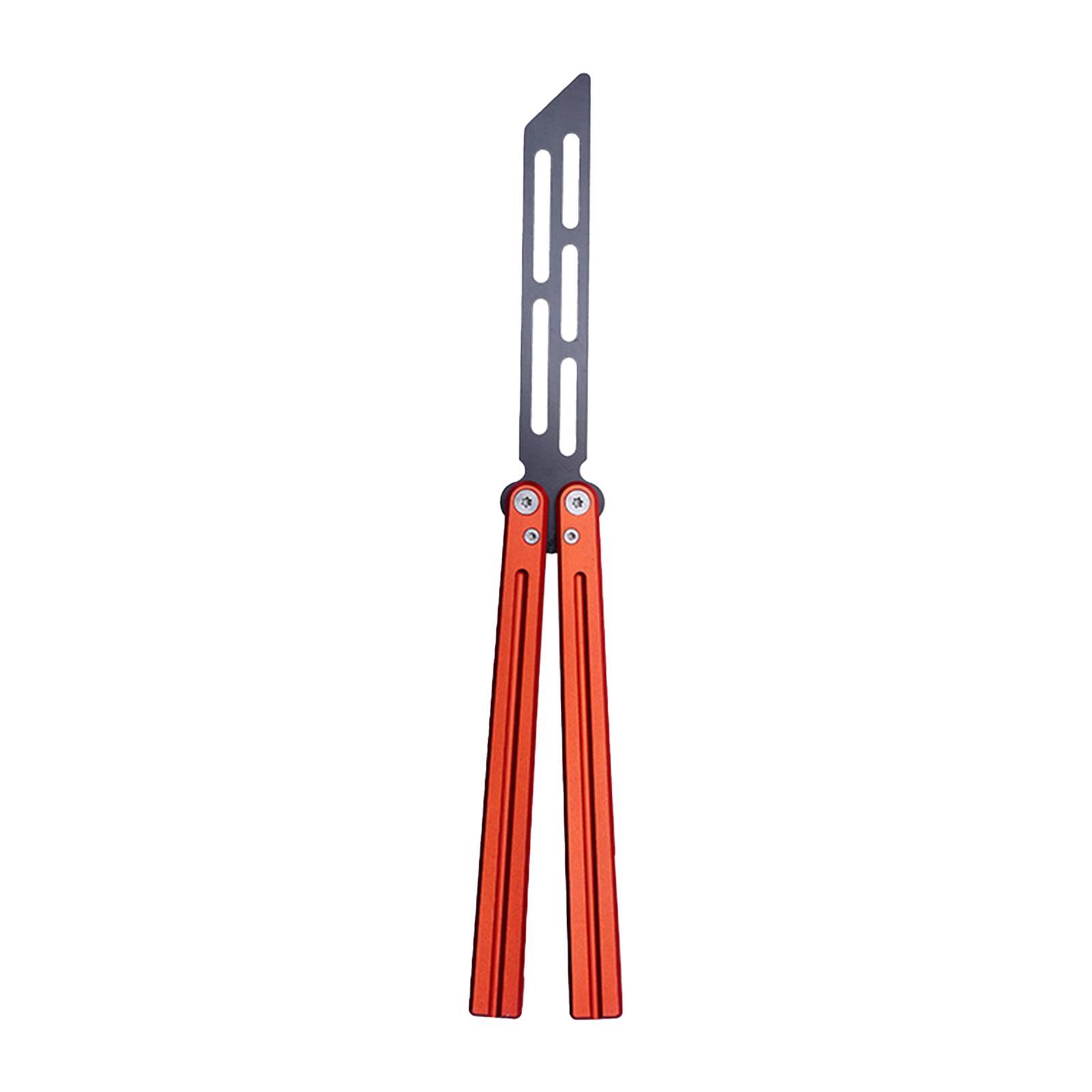 Butterfly Toy Tool Metal Training Tool Dull Blade Folding Dull Tool Trainer