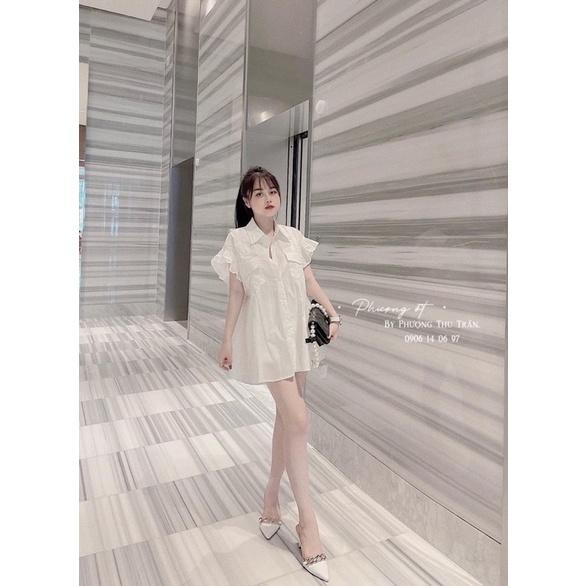 ÁO Sơ mi tay bèo túi hôp bigsize 50 đến 90kg
