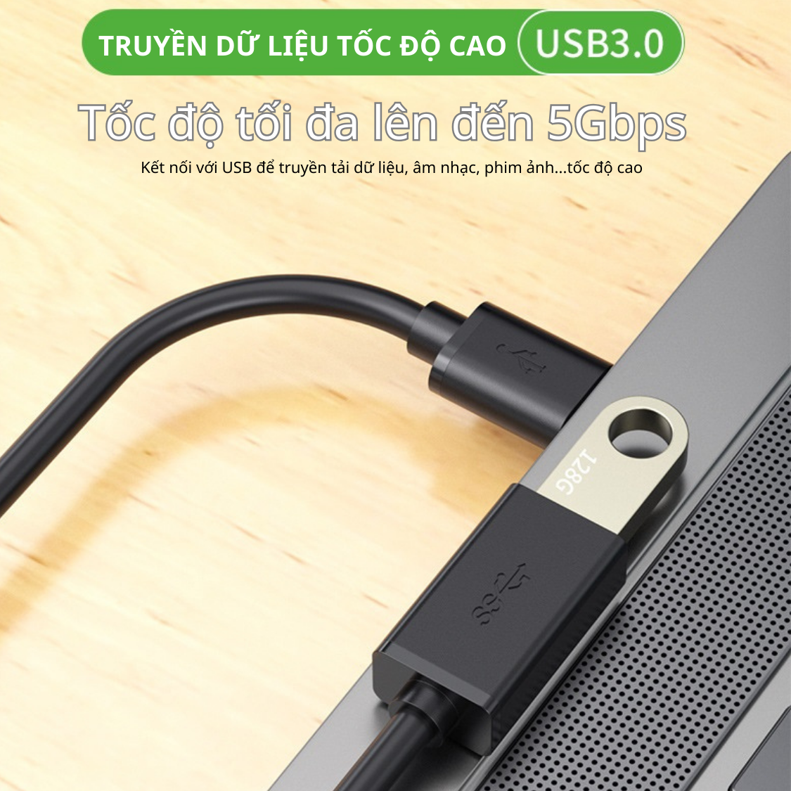 Dây Cáp Nối Dài USB 3.0 Dài 2M  - Hàng Chính Hãng Tamayoko