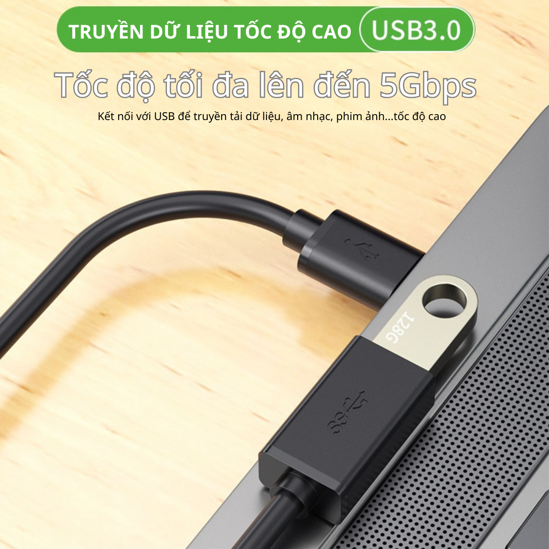 Dây Cáp Nối Dài USB 3.0 Dài 2M - Hàng Chính Hãng Tamayoko
