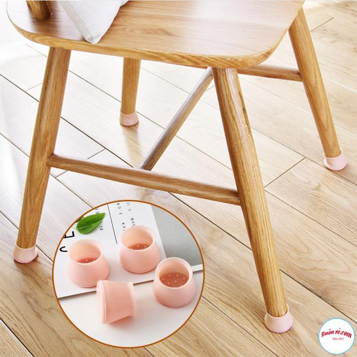 Silicon Tròn Bọc Bảo Vệ Chân Bàn Ghế Dễ Dàng Sử Dụng-1 Nút 00826