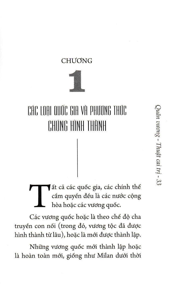 Quân Vương - Thuật Cai Trị (Sbooks)