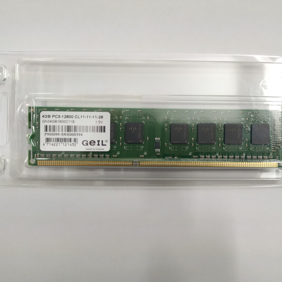 RAM PC GEIL 4GB Bus 1600 DDR3 - Hàng Chính Hãng