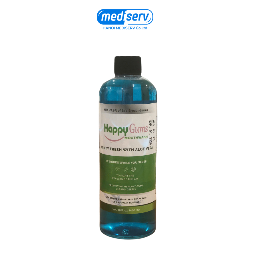 Nước súc miệng Happy Gums nhập khẩu Mỹ