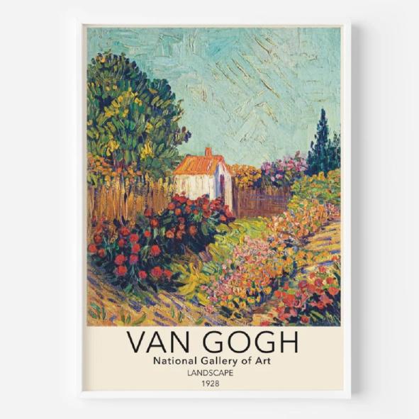 TRANH TREO TƯỜNG TRANG TRÍ DANH HỌA VAN GOGH