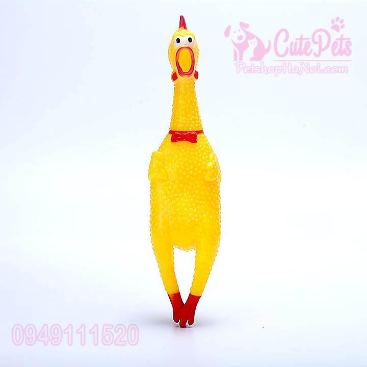 Đồ chơi gà la hét dành cho thú cưng - Đồ thú cưng - CutePets Phụ kiện chó mèo Pet Shop TIỆN LỢI