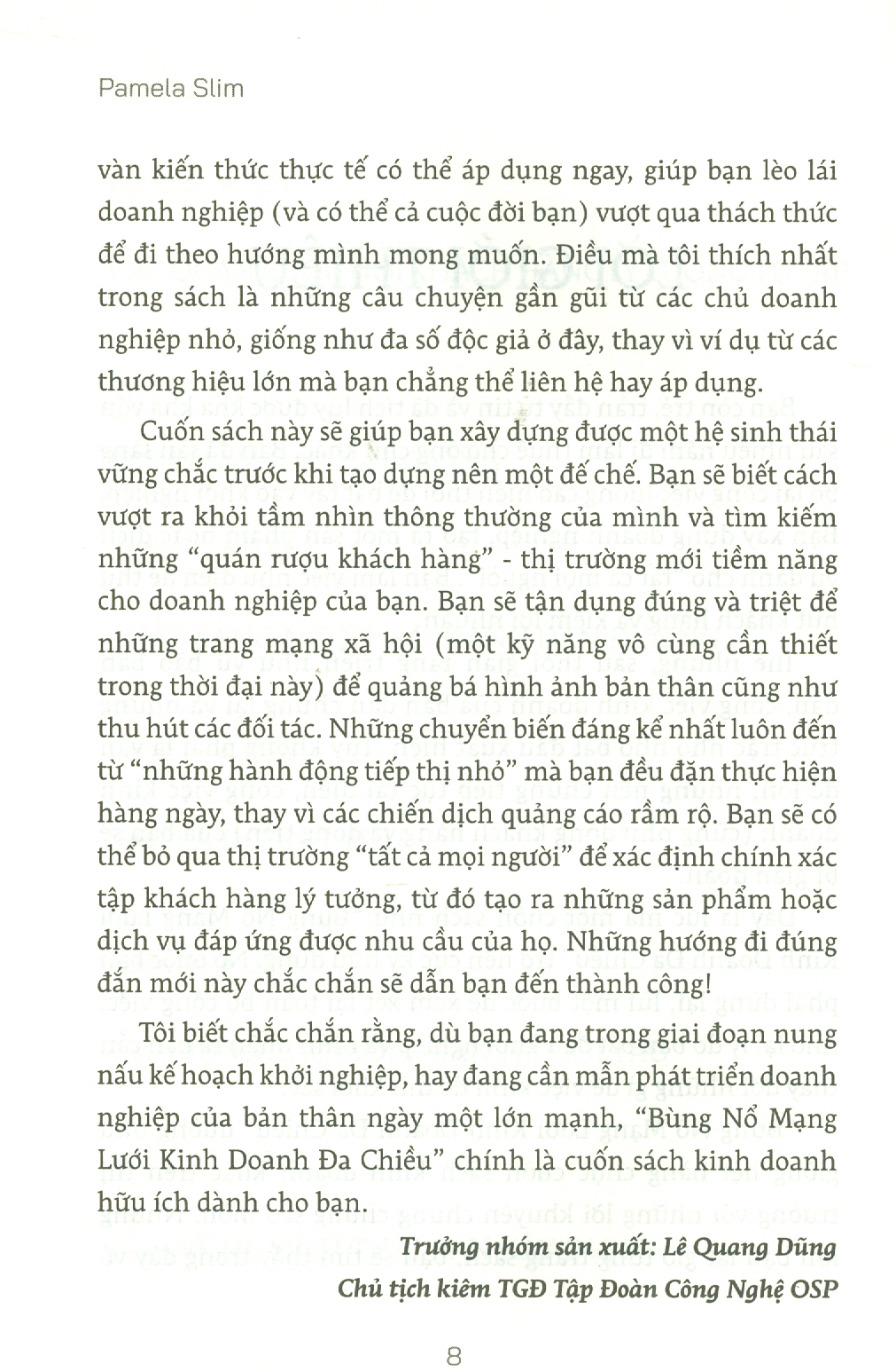 BÙNG NỔ MẠNG LƯỚI KINH DOANH ĐA CHIỀU - Pamela Slim – Thùy Anh dịch – Bách Việt  –NXB Lao Động