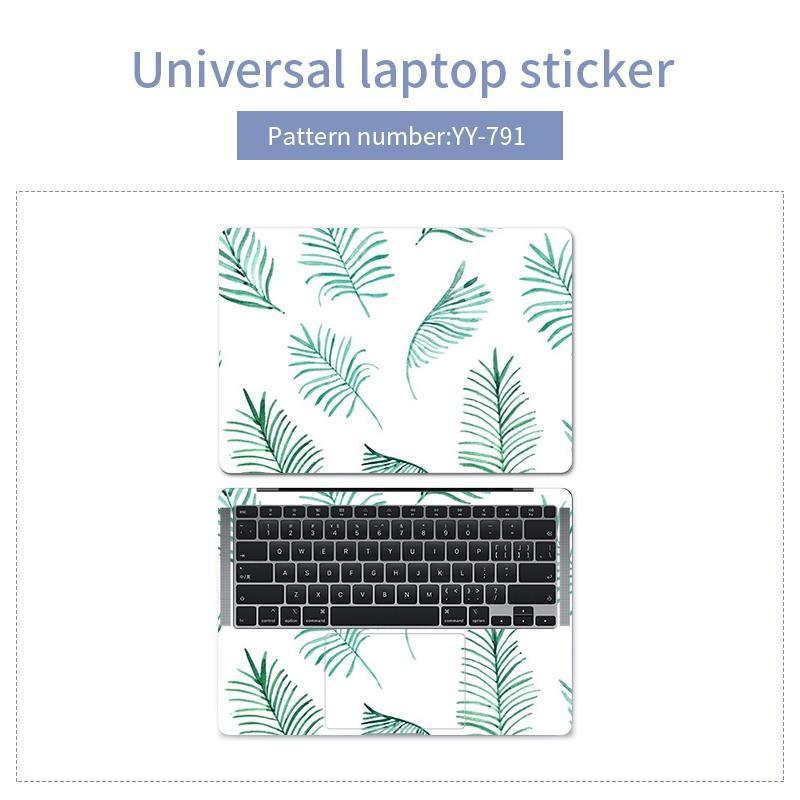 Set 2 miếng dán trang trí laptop nhiều mẫu mã xinh xắn tùy chọn thích hợp cho Acer Macbook Hp Asus Dell