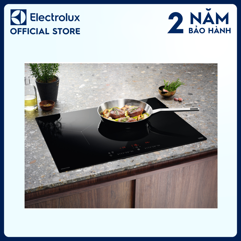 Bếp từ âm Electrolux 2 vùng nấu 70cm EHI7260BB, Bếp từ an toàn, nấu nhanh, tiết kiệm năng lượng
