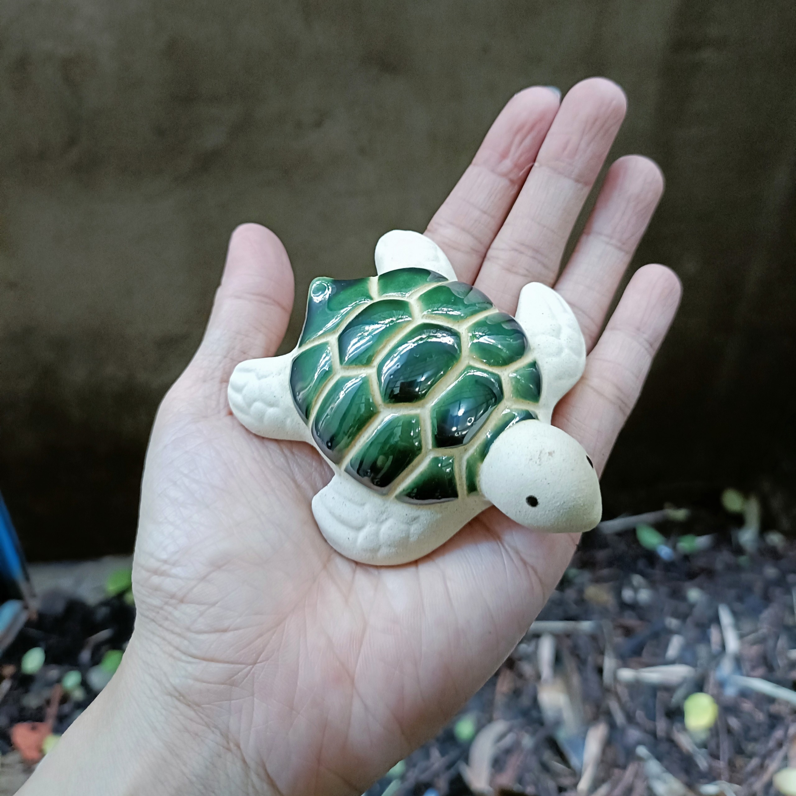 Rùa Gốm Mini Trang Trí Tiểu Cảnh