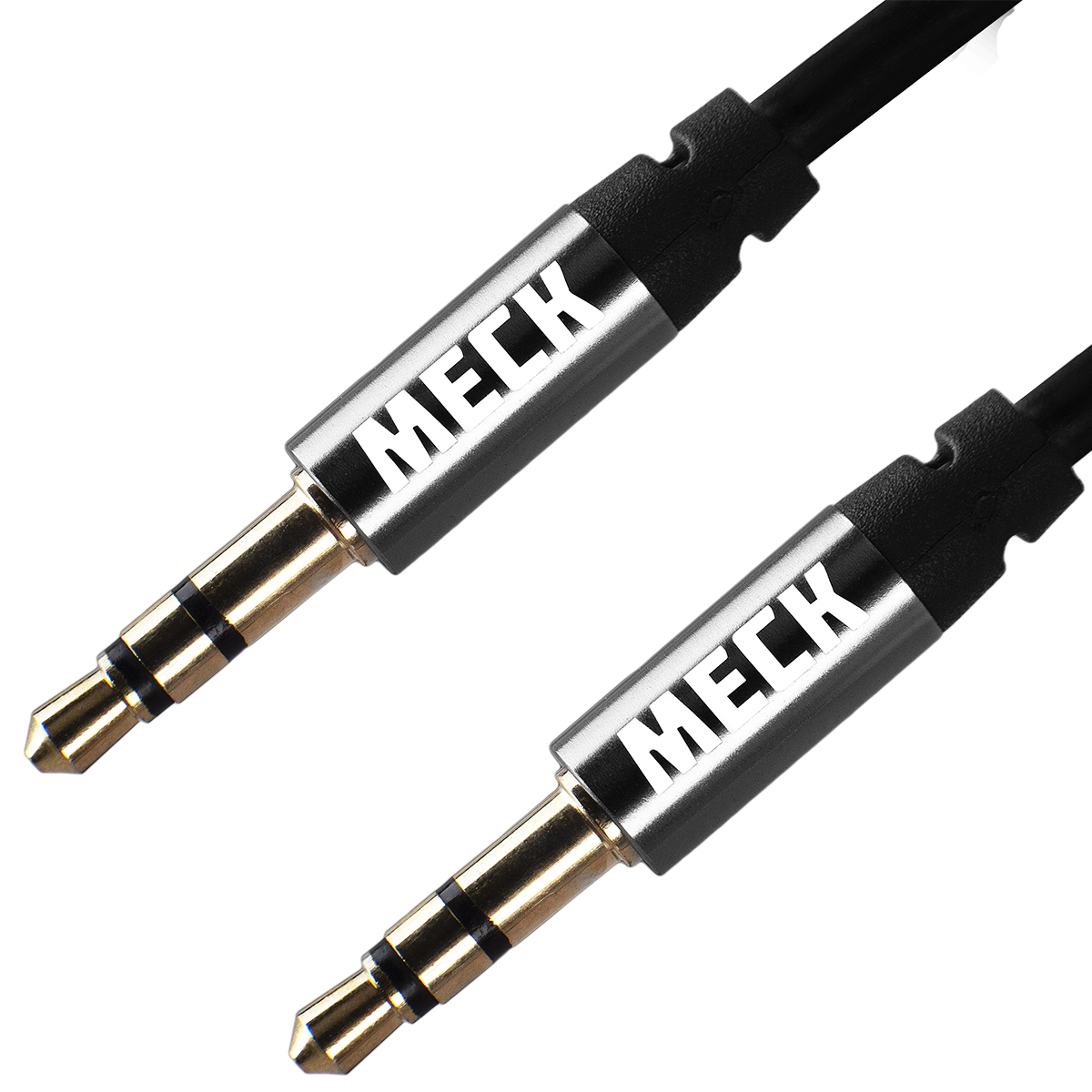 Dây Cáp Âm Thanh Aux 3.5mm MECK (1m): Stereo Audio Auxiliary Headphone Jack