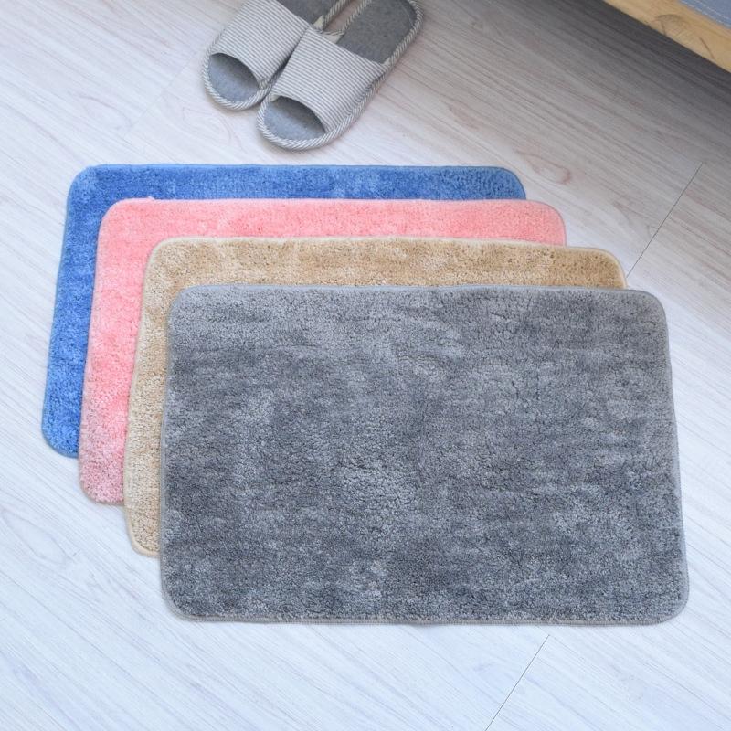 Thảm Chùi Chân Chống Trượt Màu Xám