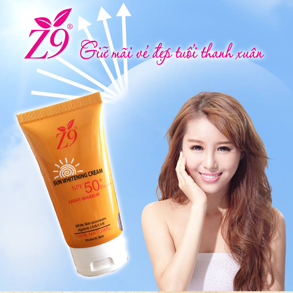 Kem chống nắng Z9 SPF 50PA+++ (60ml) Z24