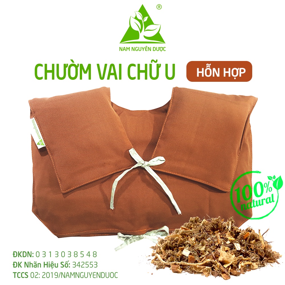 Túi Chườm Vai (Chữ U)  Làm nóng bằng lò vi sóng (Hỗn hợp) - Nam Nguyên Dược