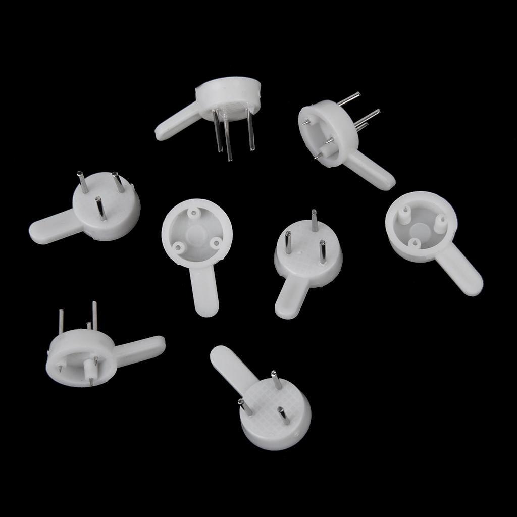 60 Hard Picture Frame Hooks Photos Mirror Hanging 20x40mm/15x25mm/15x30mm