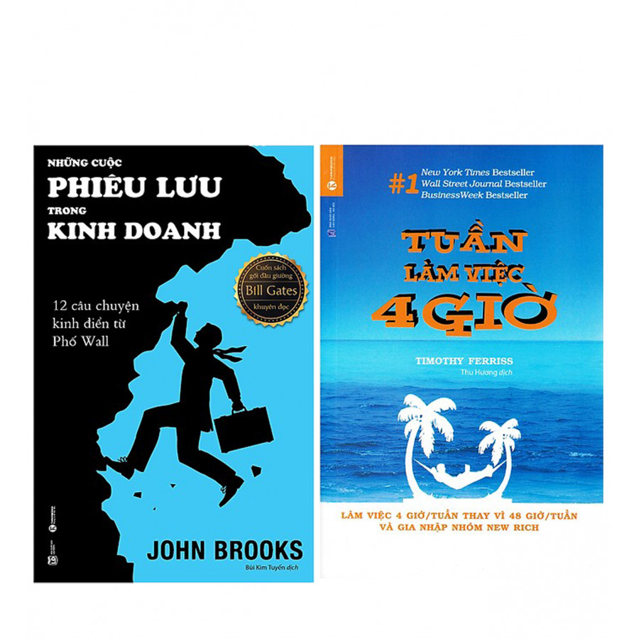 Combo Tuần Làm Việc 4 Giờ + Những Cuộc Phiêu Lưu Trong Kinh Doanh