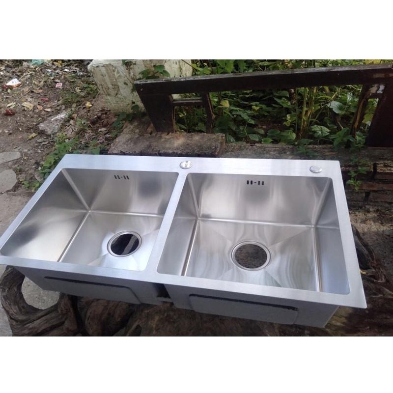 Chậu rửa bát inox 304.Chậu rửa bát cân 8245.Chậu rửa bát