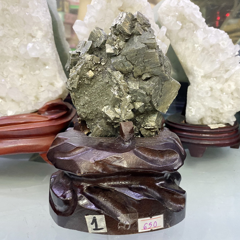 Đá Vàng Găm Pyrite Thiên Nhiên - Đá Phong Thủy