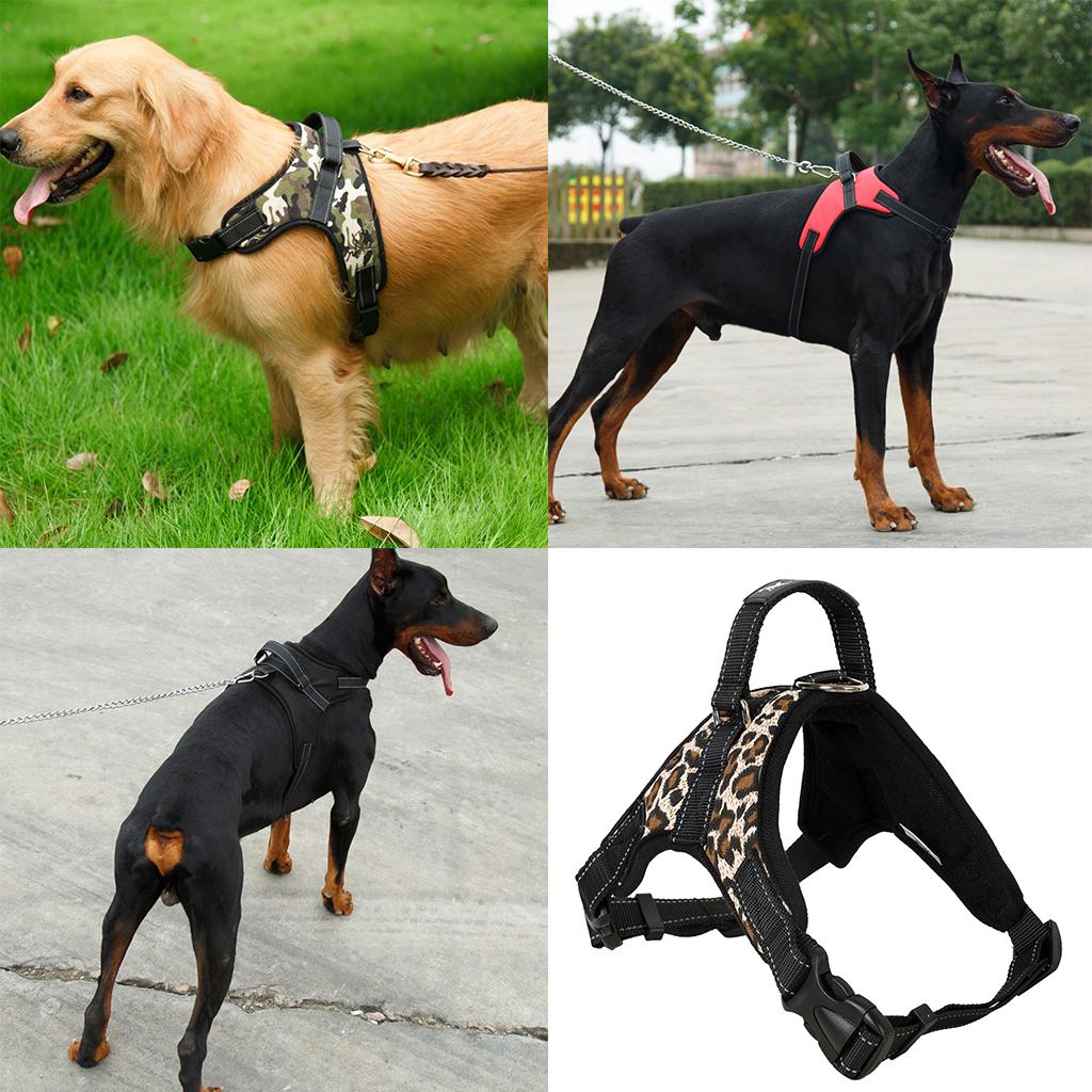 Pet Dog Saddle Vest Harness Chest Strap Padded Walking Harness