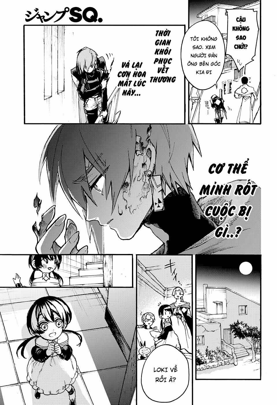 bức họa đẫm máu của phù thủy chapter 13.2 16