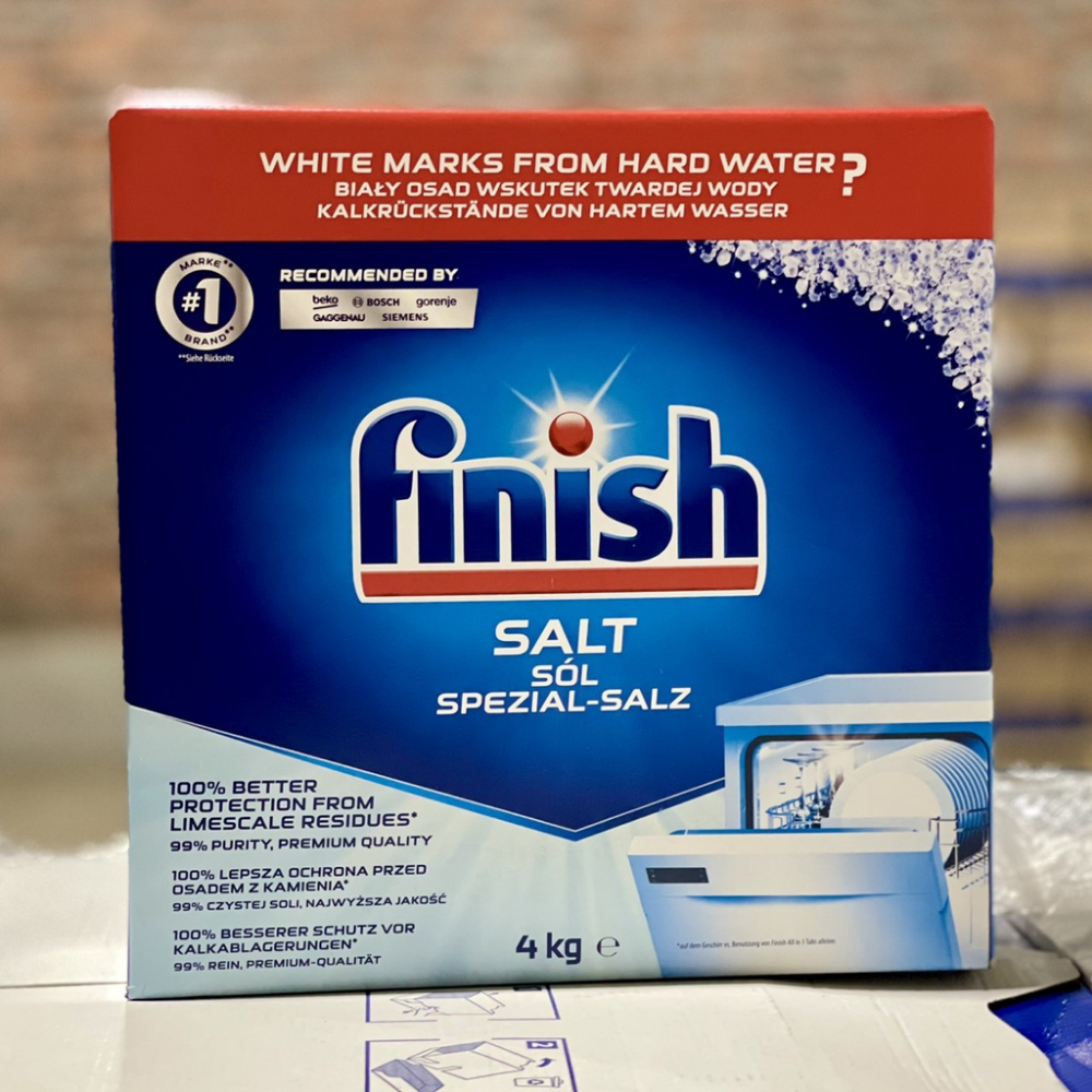 Muối rửa chén Finish Dishwasher Salt 4kg