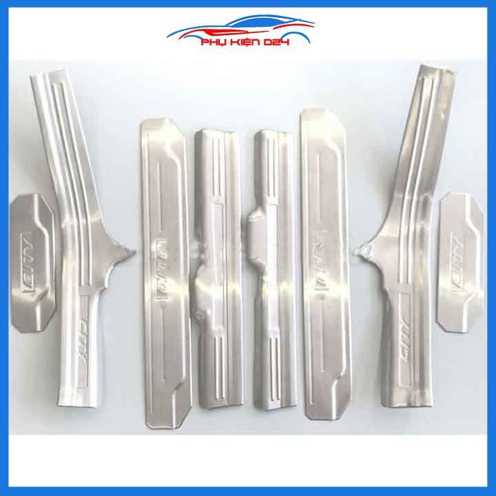 Bộ nẹp bước chân inox ô tô City 2021-2022 chống trầy làm đẹp ô tô